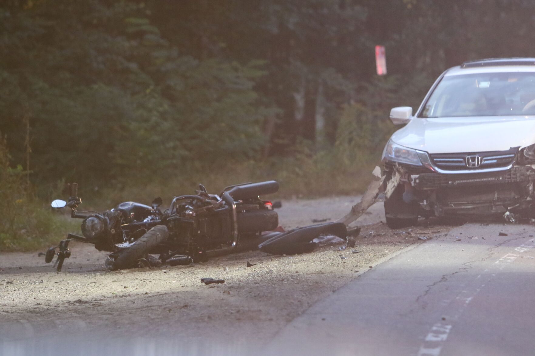 Motorcyclist in critical condition after collision near Weirs Beach